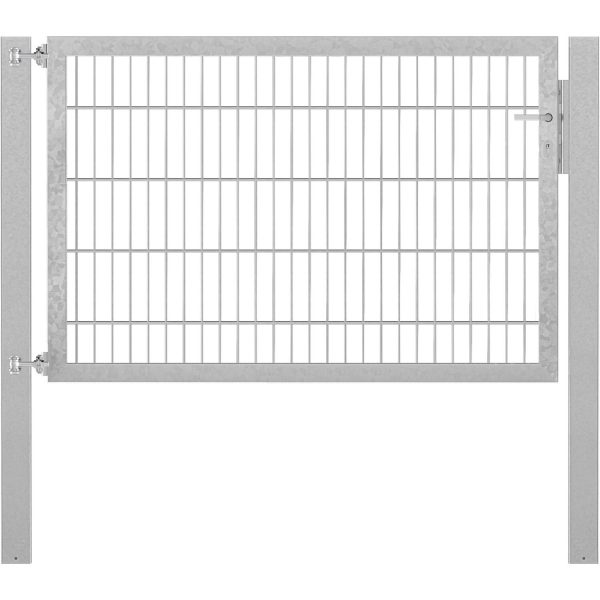 Einzeltor Flexo Plus 150 cm x 100 cm Pfosten 100 cm x 100 cm Feuerverzinkt