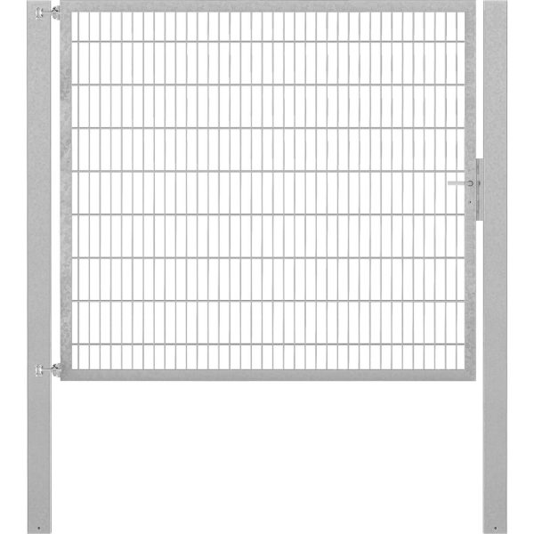 Einzeltor Flexo Plus 200 cm x 160 cm Pfosten 100 cm x 100 cm Feuerverzinkt