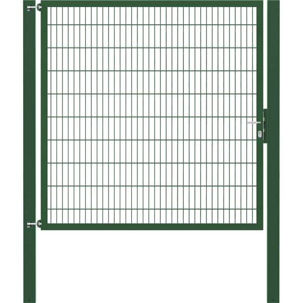 Einzeltor Flexo Plus 200 cm x 200 cm Pfosten 100 cm x 100 cm Grün