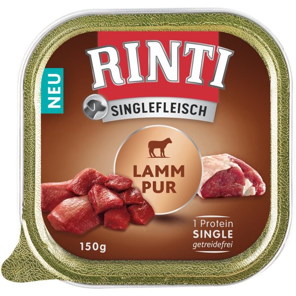 Rinti Hunde-Nassfutter Singlefleisch Lamm 150 g