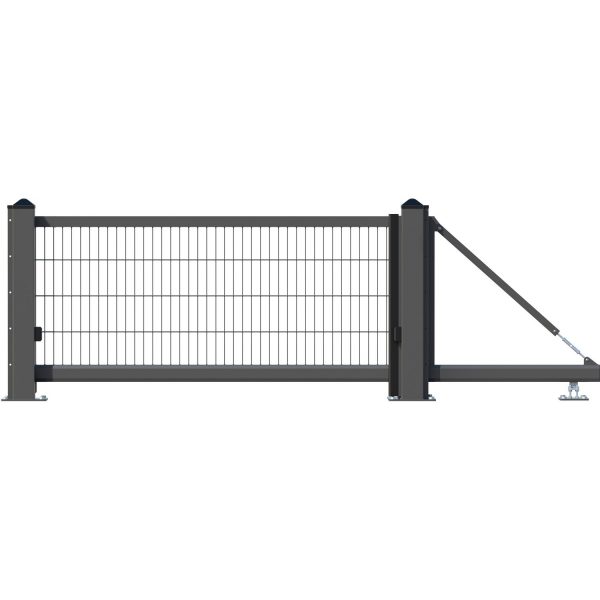 GAH Alberts Schiebetor Lektor Freitragend DS-GM 200 x 120 cm Anthrazit