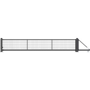 GAH Alberts Schiebetor Lektor Freitragend DS-GM 600 x 120 cm Anthrazit