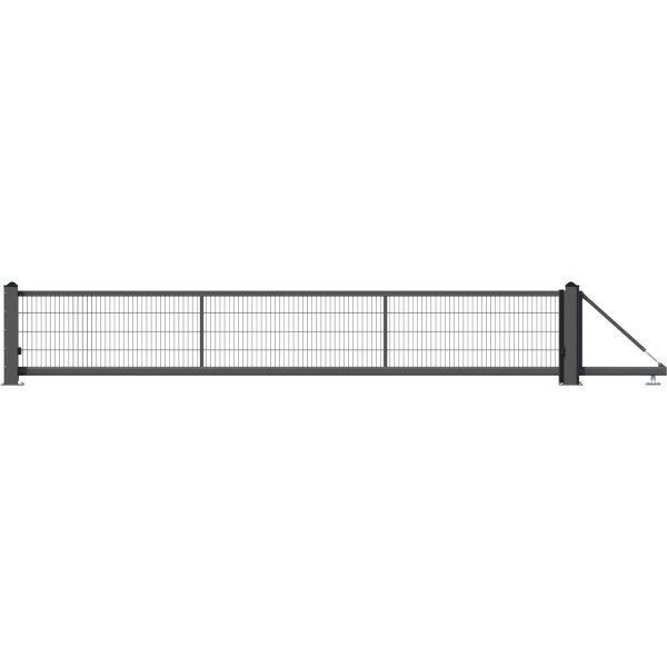 GAH Alberts Schiebetor Lektor Freitragend DS-GM 600 x 120 cm Anthrazit