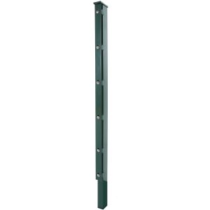 RoTaPlastes Pfosten DSM m. Abdeckprofil Grün 140 cm x 6 cm x 4 cm