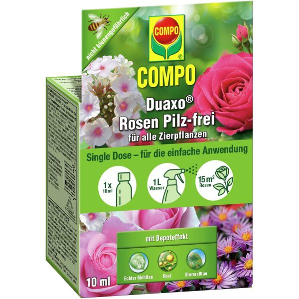 Compo Duaxo Rosen Pilz-frei für alle Zierpflanzen 10 ml