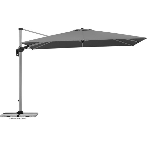 Schneider Ampelschirm Bermuda Anthrazit 260 cm x 350 cm