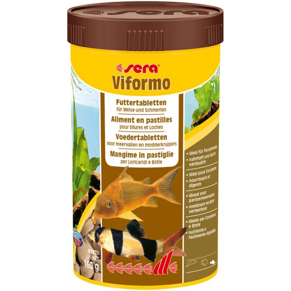 Sera Fisch-Tablettenfutter Viformo Nature 250 ml (160 g)