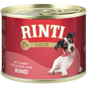 Rinti Hunde-Nassfutter Gold Rind 185 g