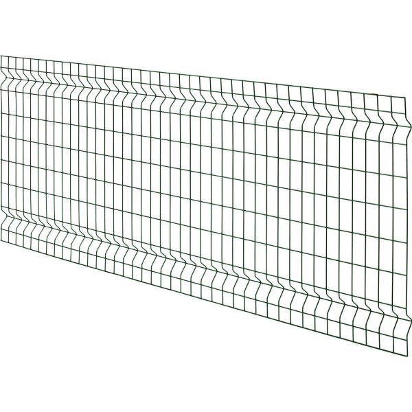 3D-Einstabmattenzaun Grün 80 x 200 cm