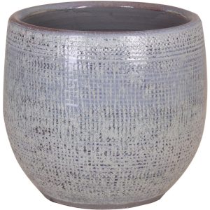 Keramik-Übertopf Roleto Ø 15 cm x 13 cm Türkis