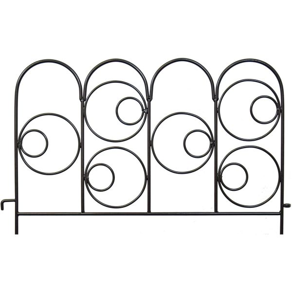 Minizaun Circle 3er Set Lava-Grau 56 cm x 40 cm